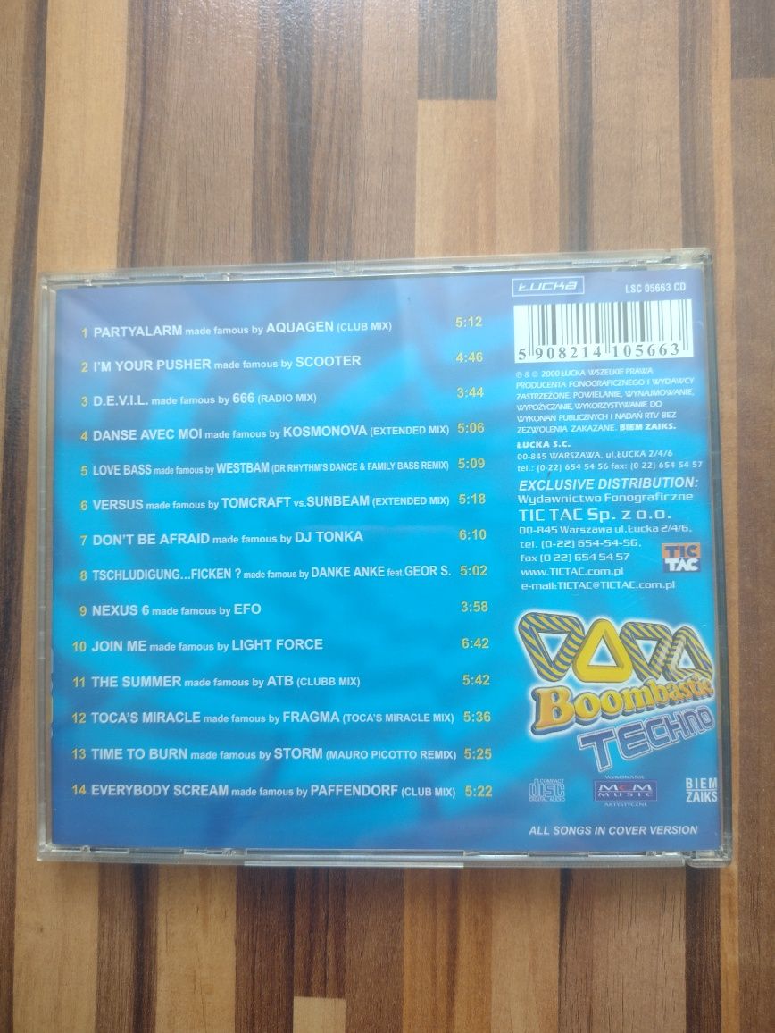 Składanka Viva Techno Boombastic płyta CD oryginał