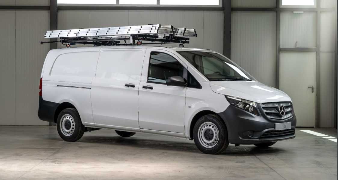 Platforma bagażnik dachowy na drabinę Vito Expert Vivaro Caddy T6