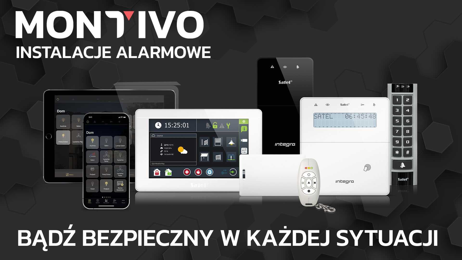Monitoring, Kamery, Alarmy, Domofony, Sieci LAN Wifi, Montaż, Serwis