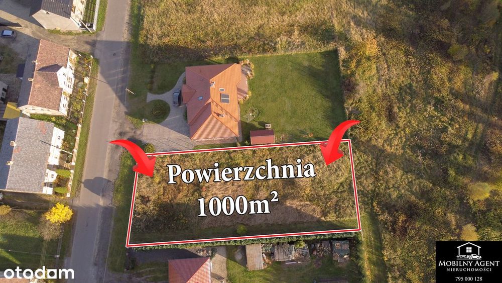 Na sprzedaż działka budowlana – Małomice, ul. Szkolna