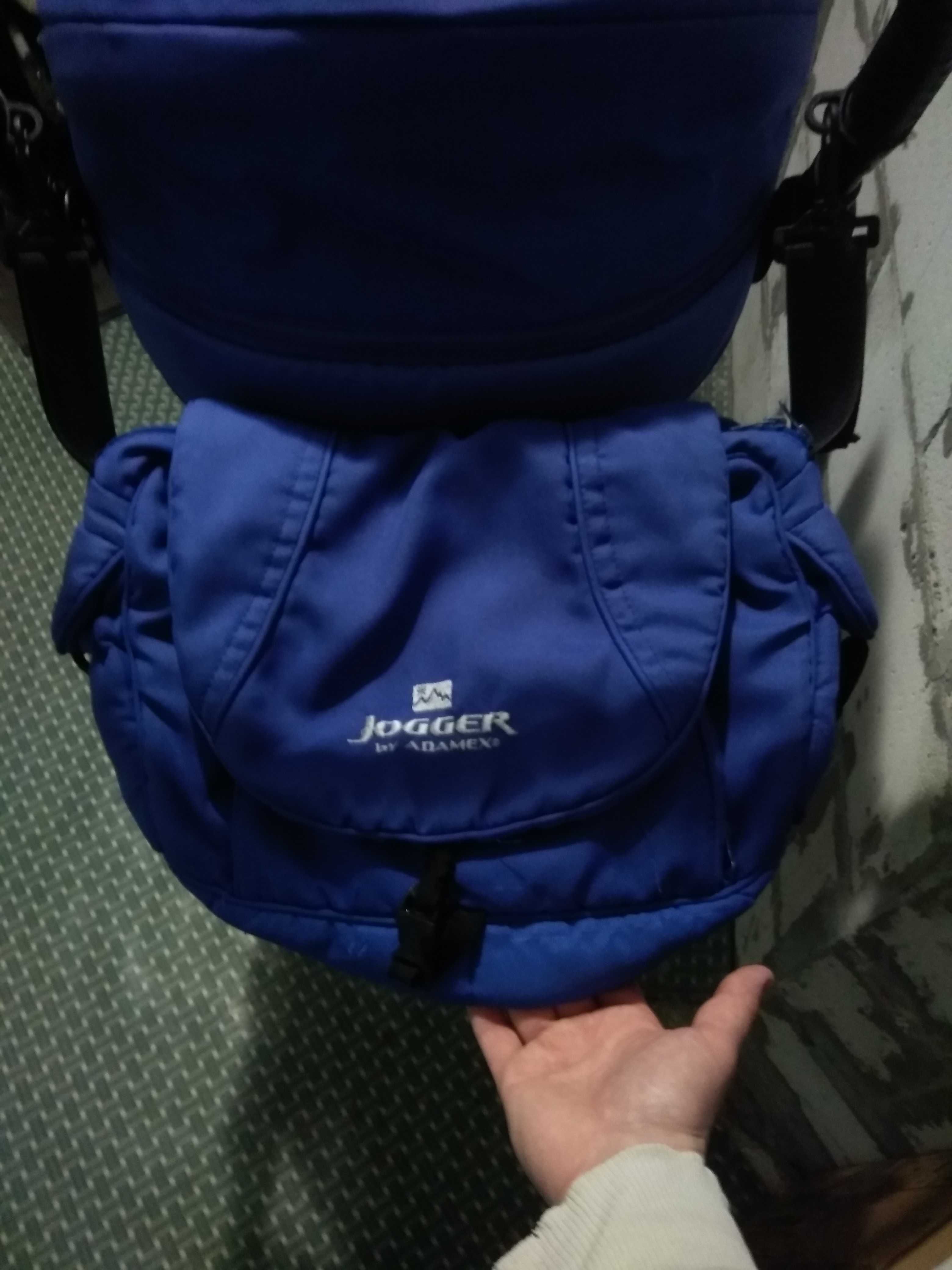 Коляска 2 в 1 Adamex Jogger Blue со СКИДКОЙ всего за 2500грн