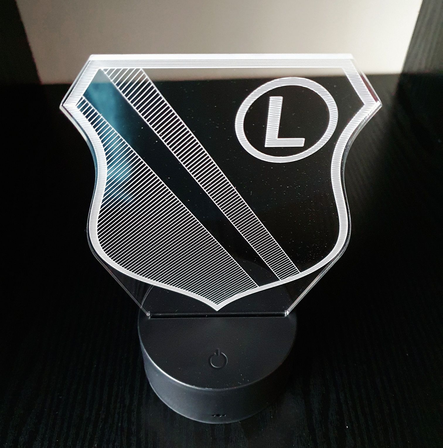 Lampka LED 3d Legia Warszawa