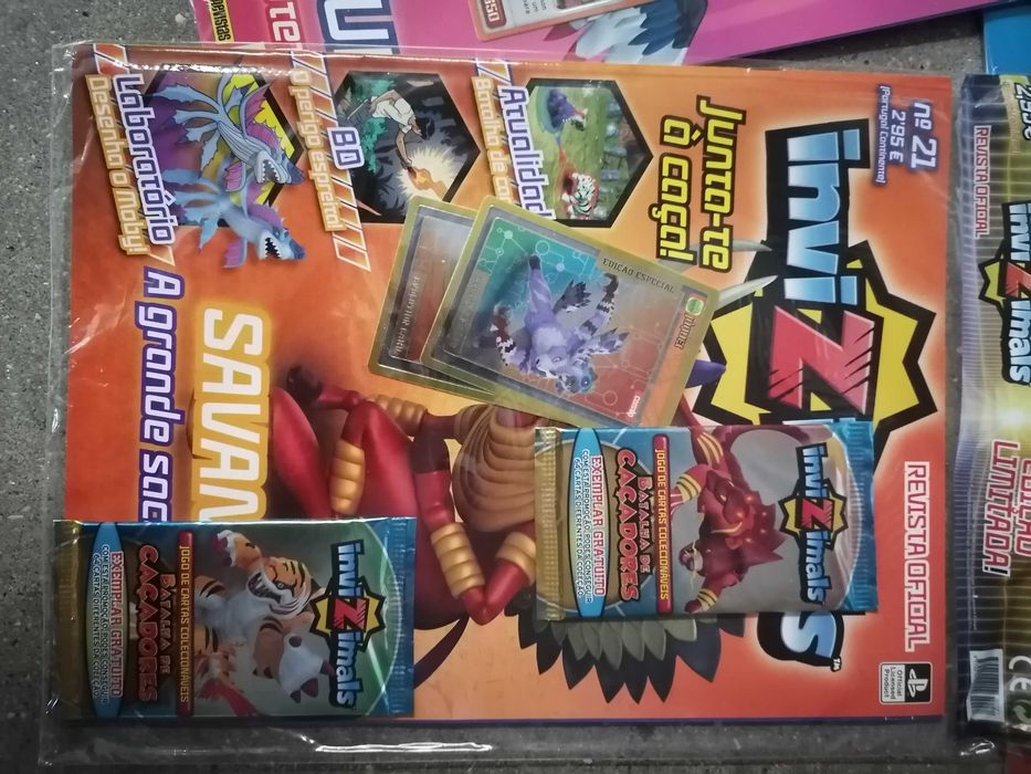 5 Revistas Invizimals 2015 e 2016 - Novas