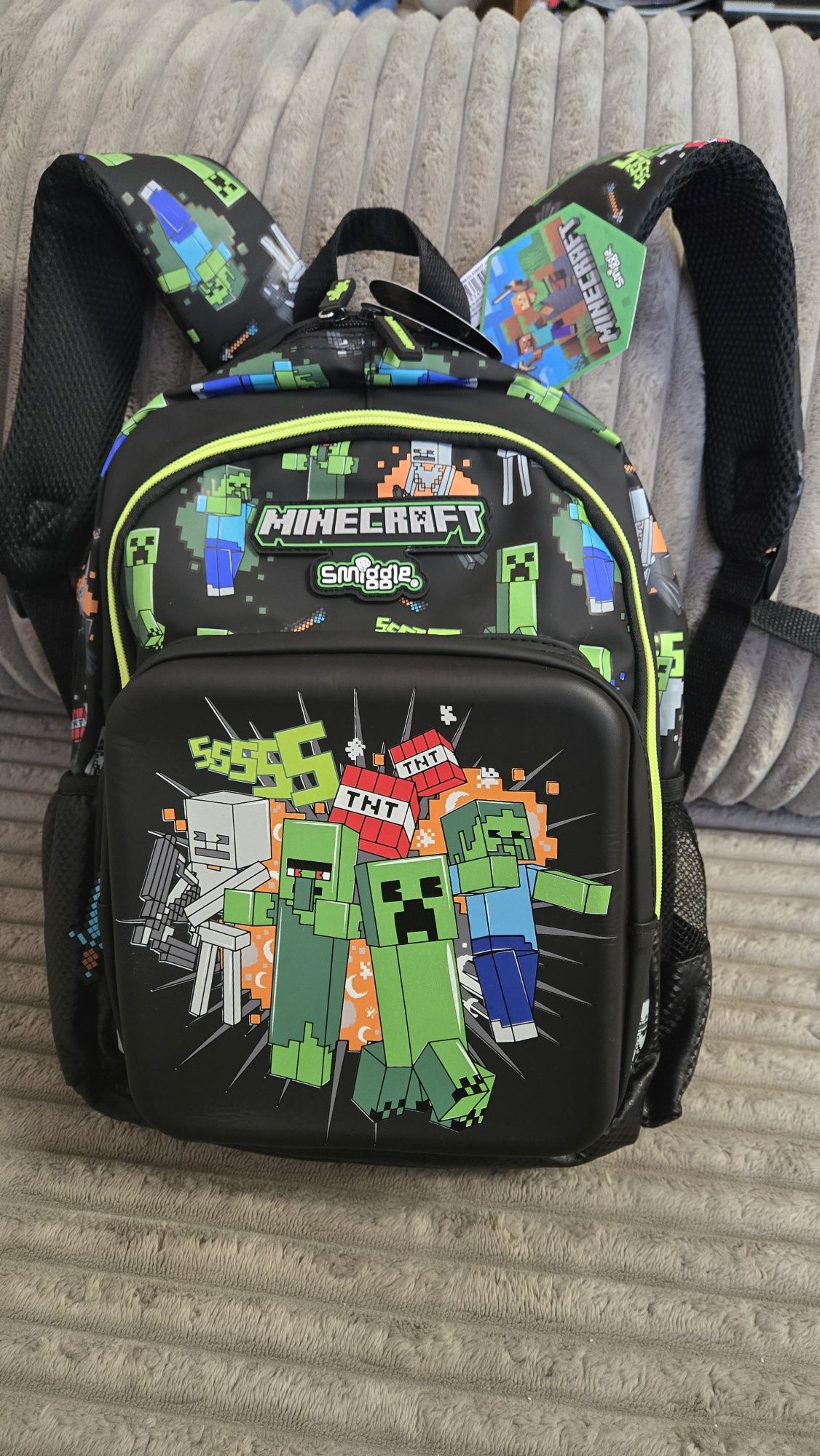 Рюкзак Майнкрафт від Smiggle ( на ріст 110-122) молодша вікова категор