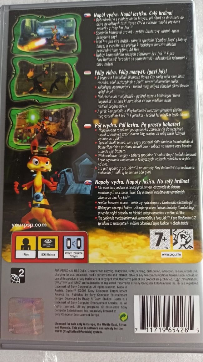 Daxter PsP zadbana