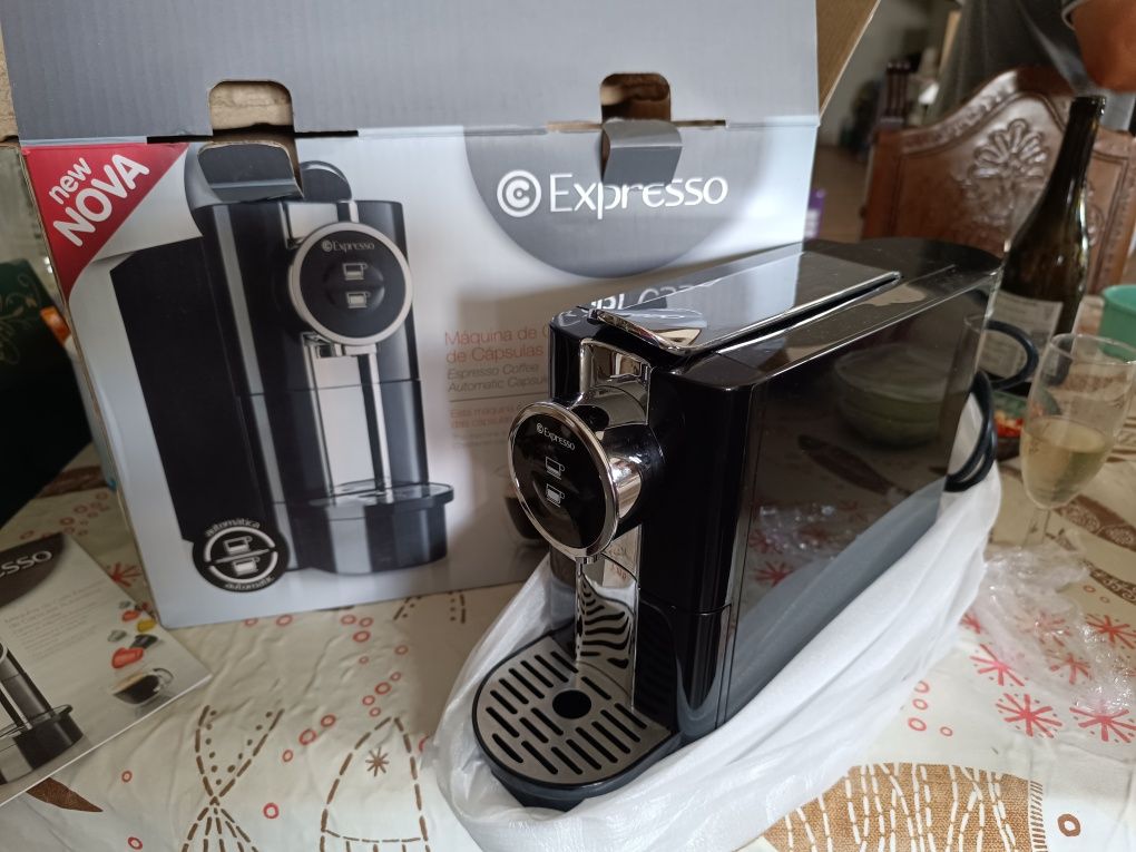 Máquina café expresso cápsulas compatíveis com nespresso