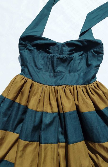 Красивое платье в полоску Bonjour Twelve by Twelve Los Angeles XS S