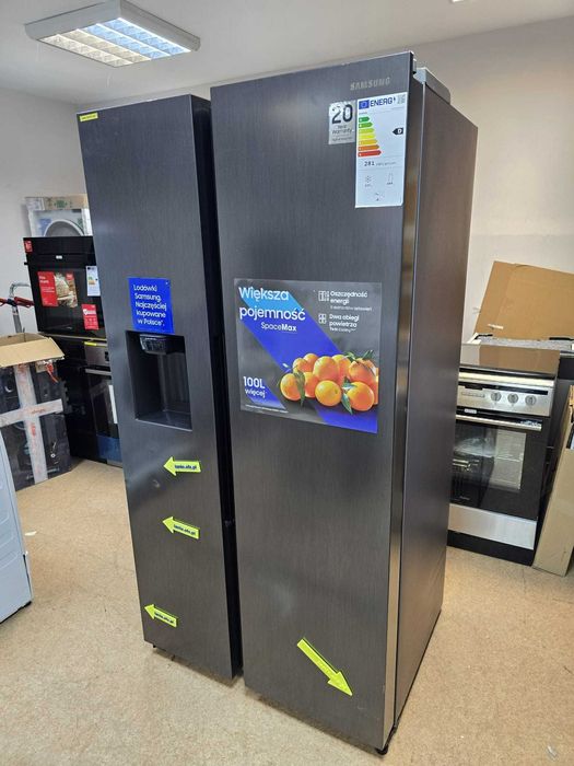 OUTLET nowa Lodówka Samsung kostkarka RS68A8842B1 Side by Side K5