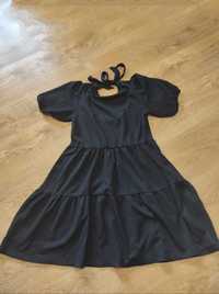 Czarna sukienka damska rozmiar M
