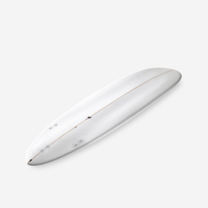 Prancha de surf híbrida em resina 7' 49L com 3 quilhas - bege