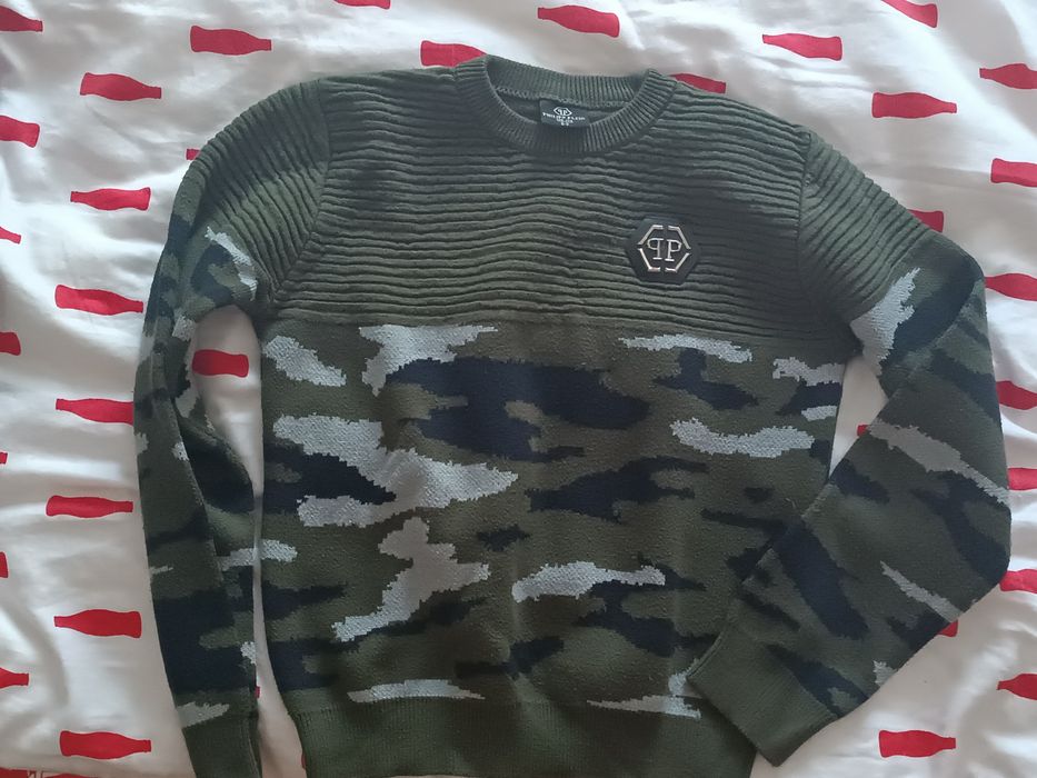 Sweter moro Phillip Plein rozm. 128-134