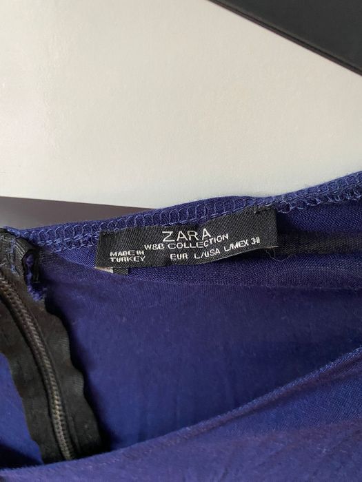 Camisola azul escura da Zara