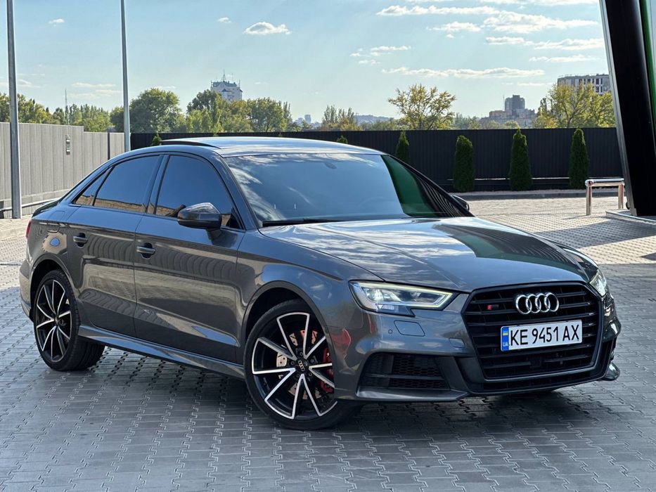 Audi S3 2017 рестайлинг