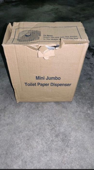 Suporte Novo Papel Higiénico Mini Jumbo