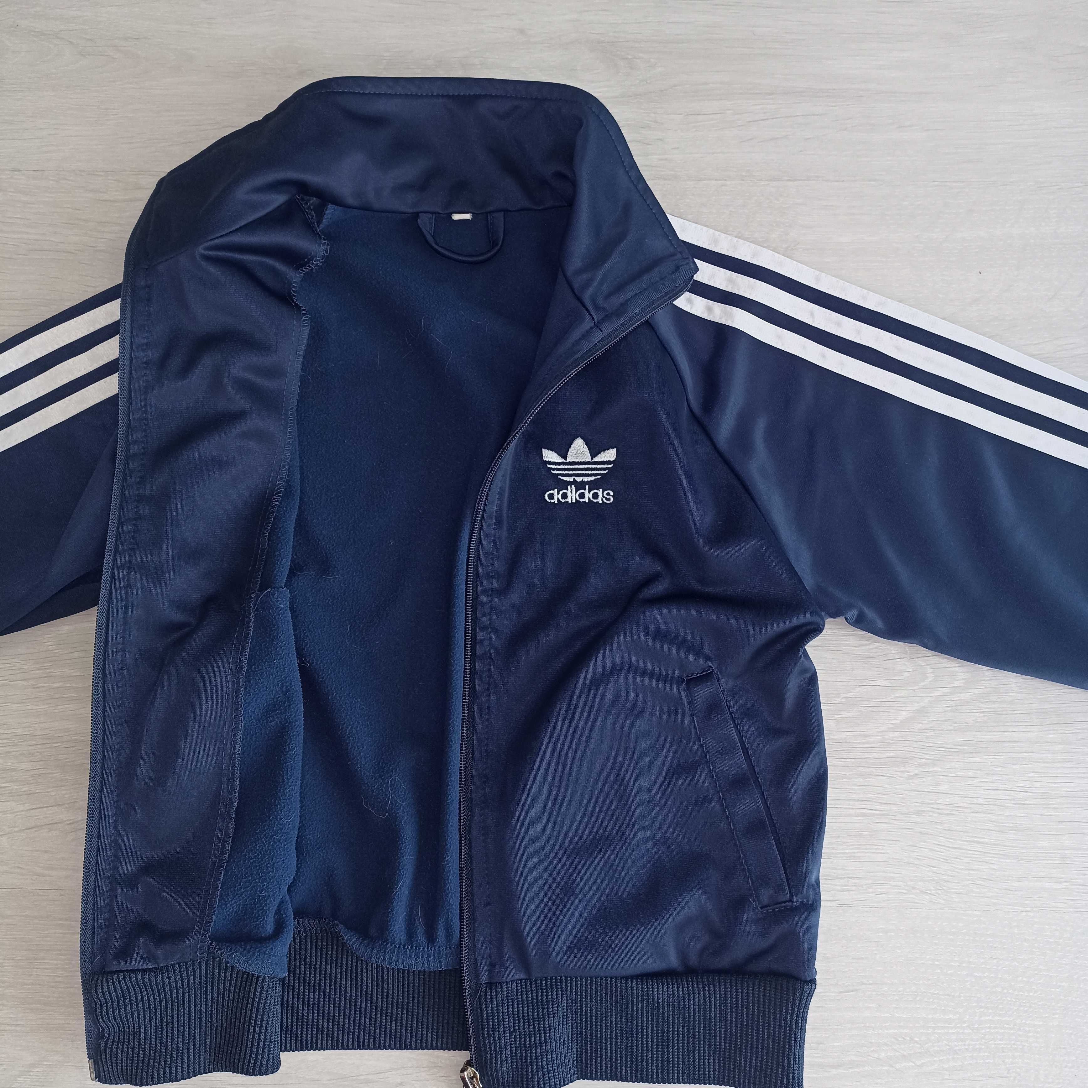 Zestaw Adidas spodenki i bluza 128