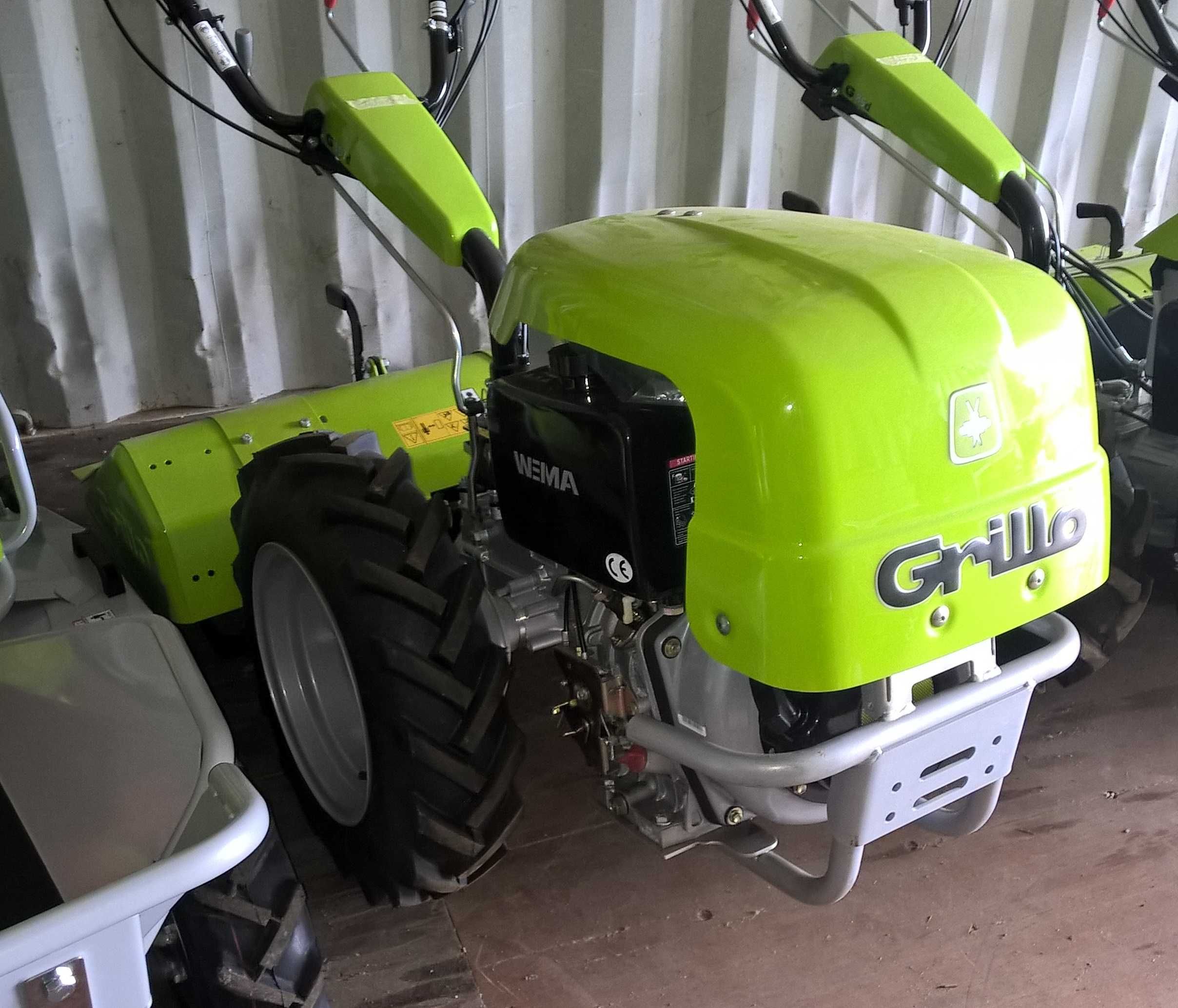 Motocultivador Grillo G107 + Frese  [NOVO]