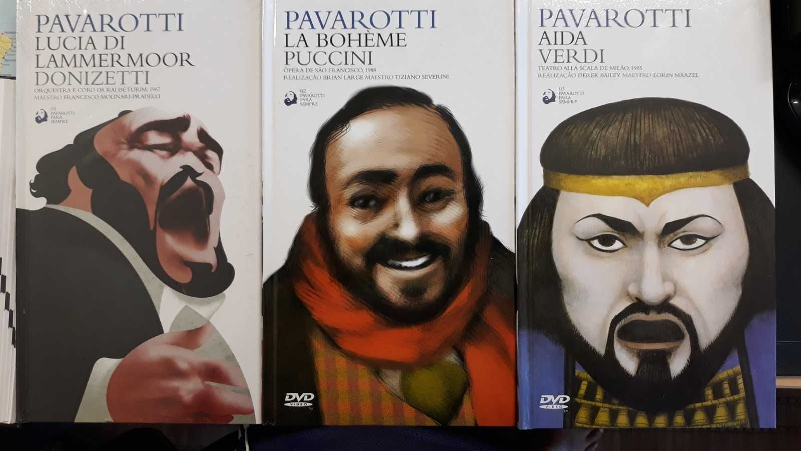 Pavarotti para sempre (3Livros e DVD)