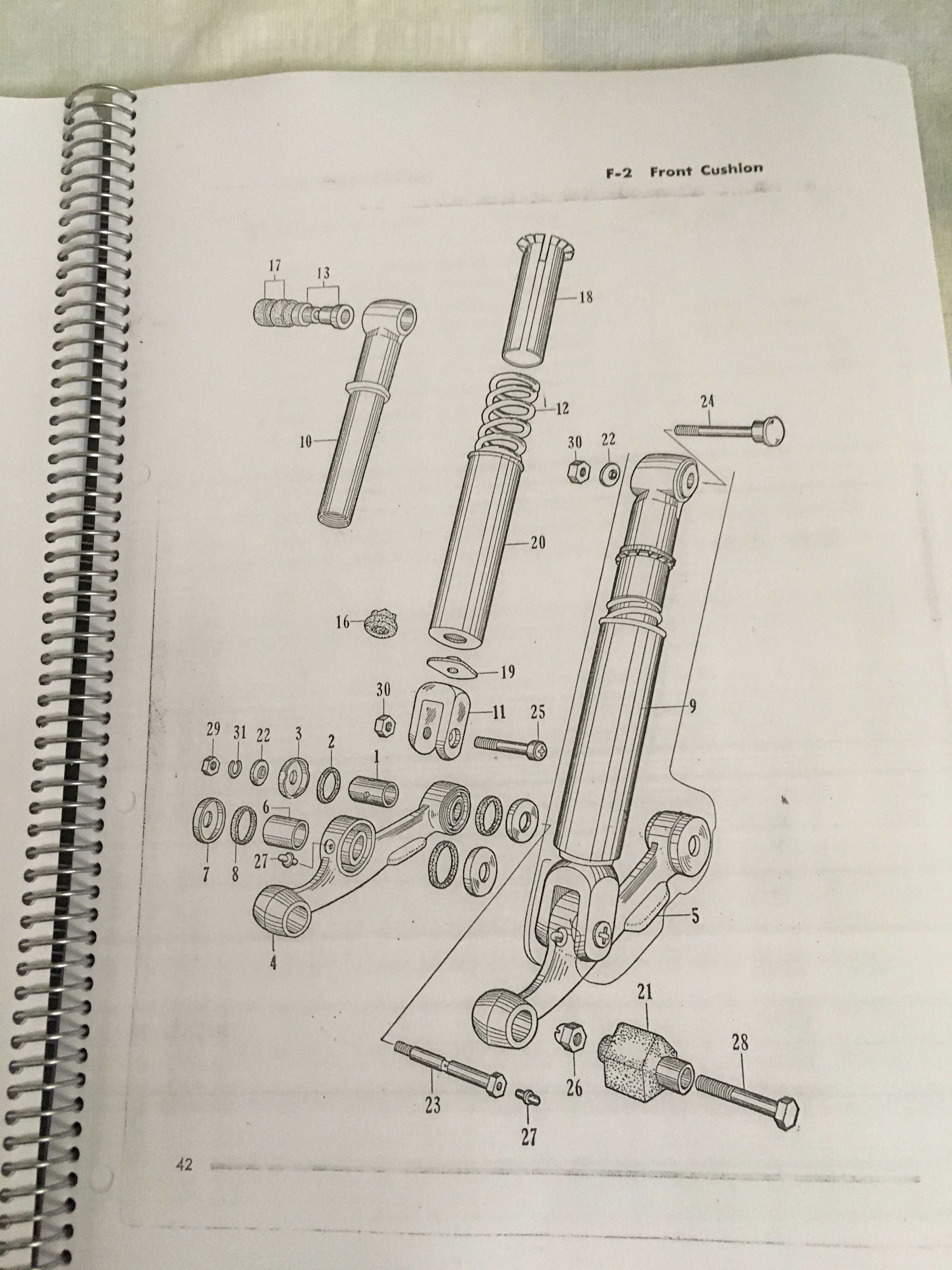 Honda C110 - C115 Parts List