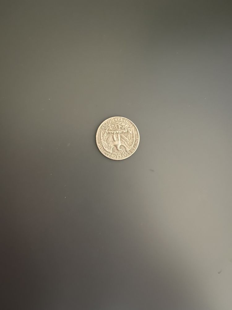 Moneta kolekcjonerska Quarter Dollar rok 1967 - odwrotka