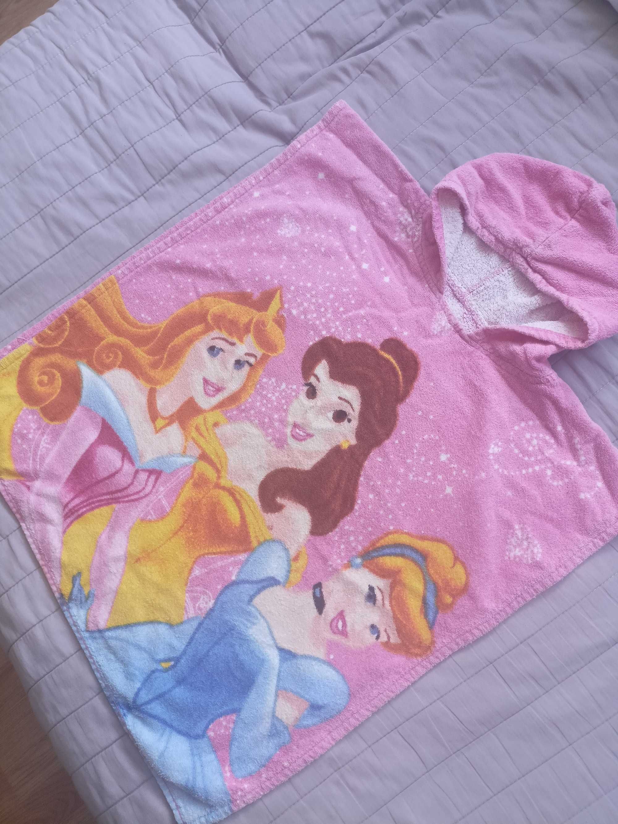 Ręcznik kąpielowy z kapturem Księżniczki Disneya