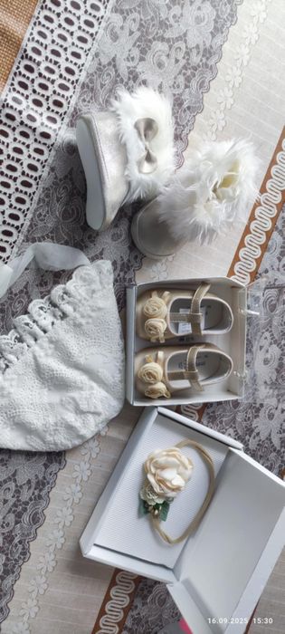 Sukienka do chrztu dla dziewczynki 62