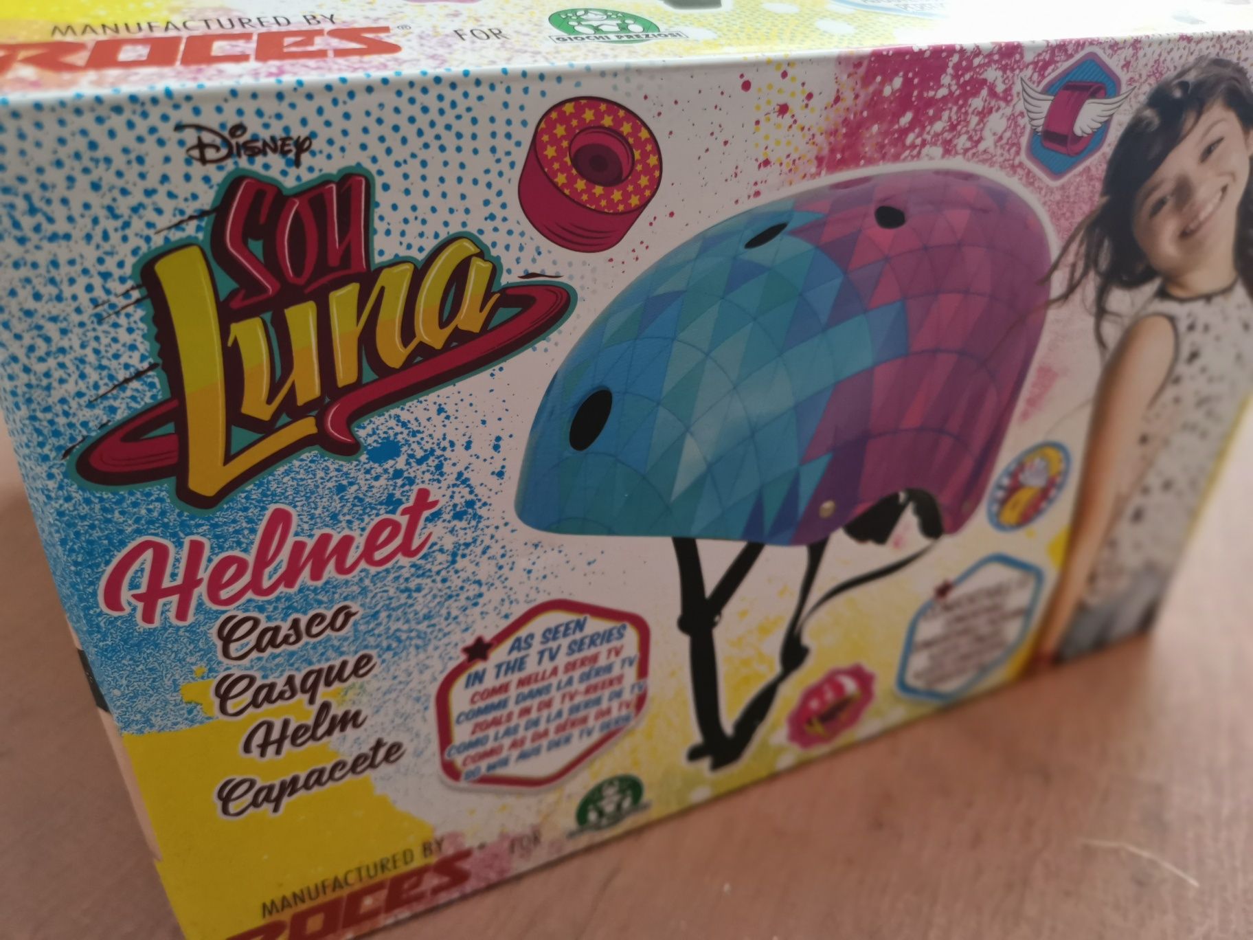 Capacete criança Soy Luna