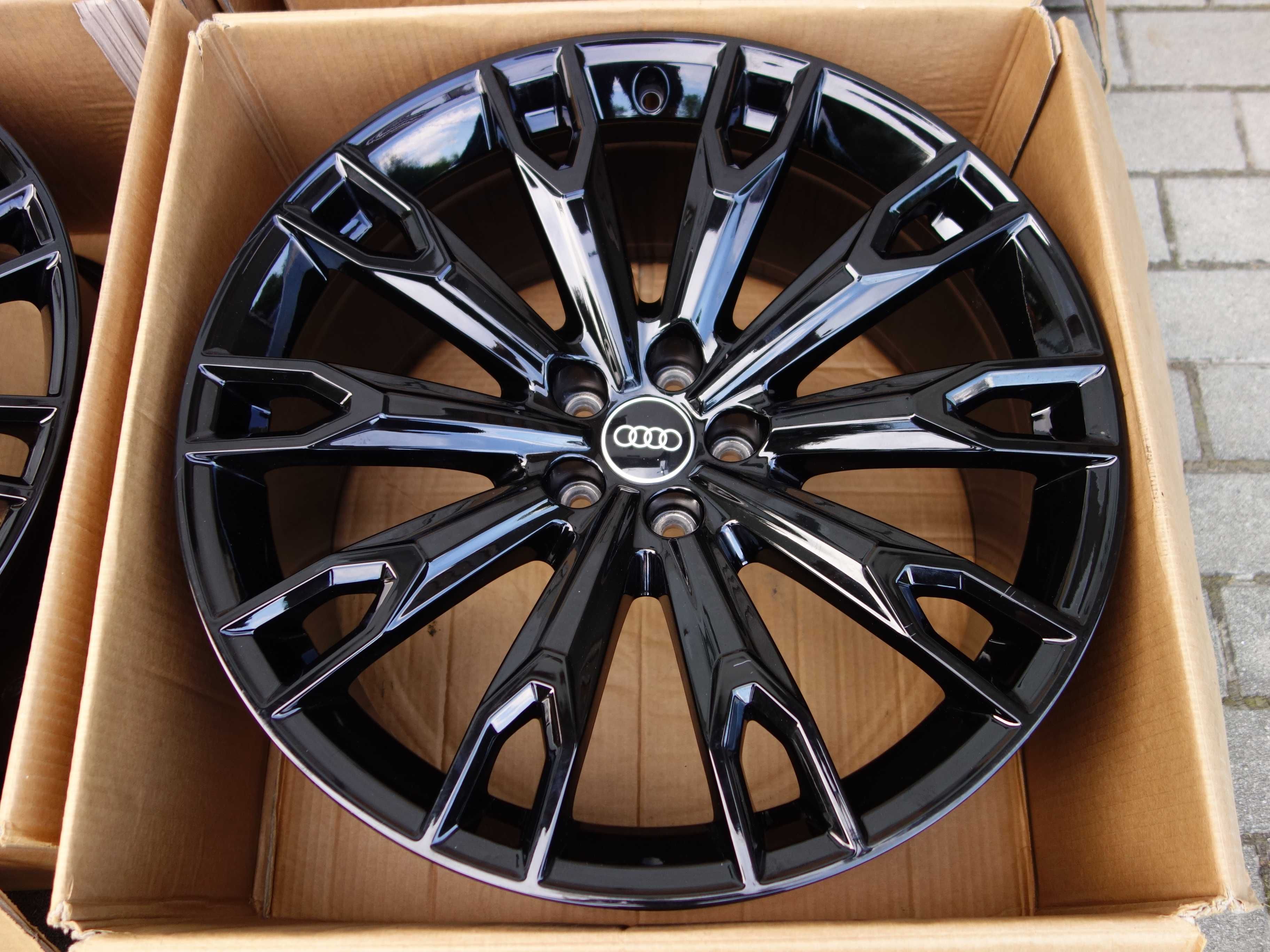 Felgi AUDI SQ7 SQ8 Q7 Q8 4M 21''  CZARNY POŁYSK OEM Audi