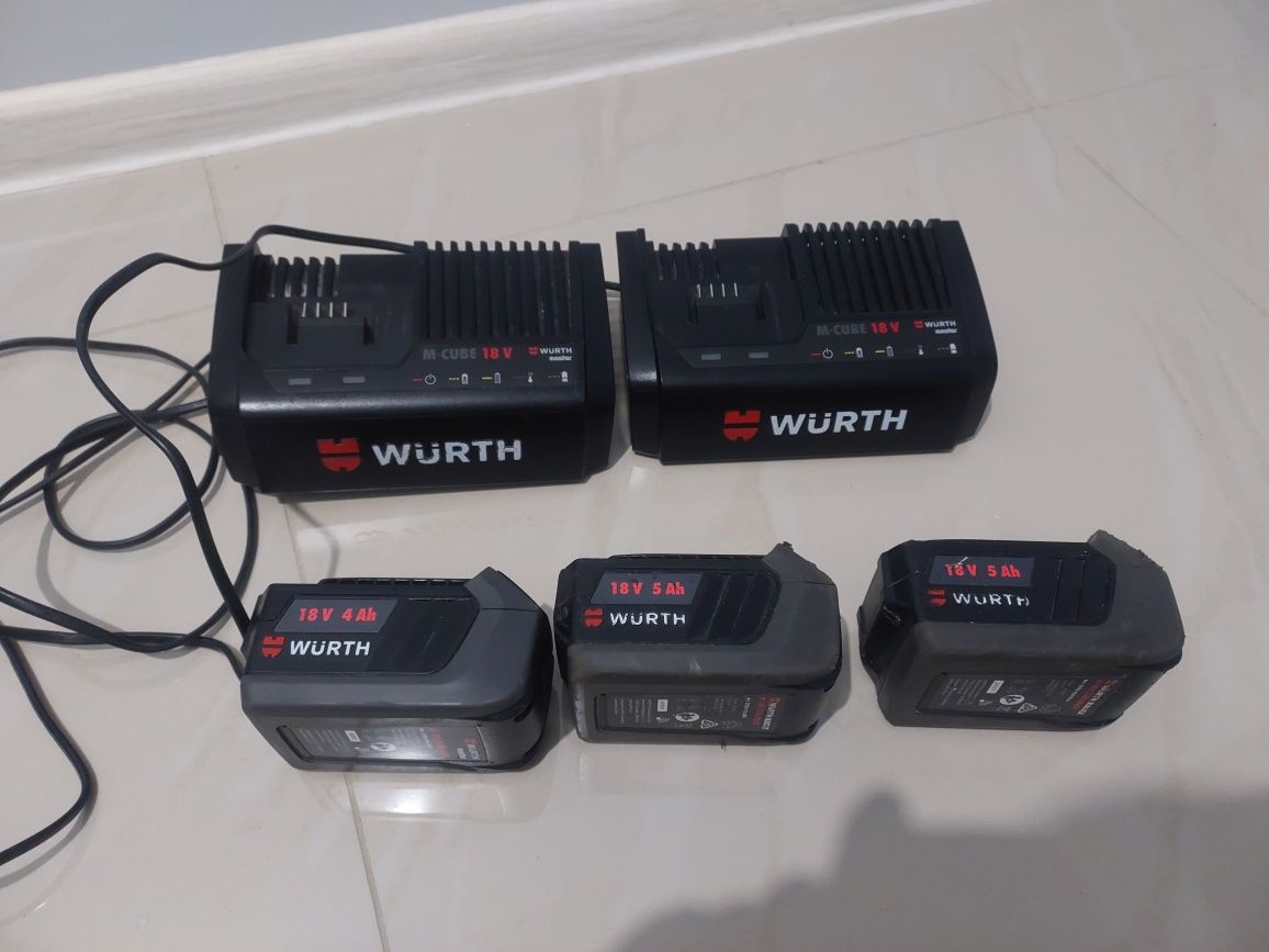 Акумулятор WURTH M-CUBE BASIC LI-ION, 18V, 5.0A