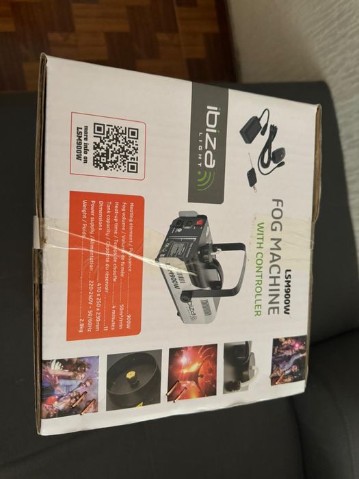 Maquina de Fogo para festa com controle remoto