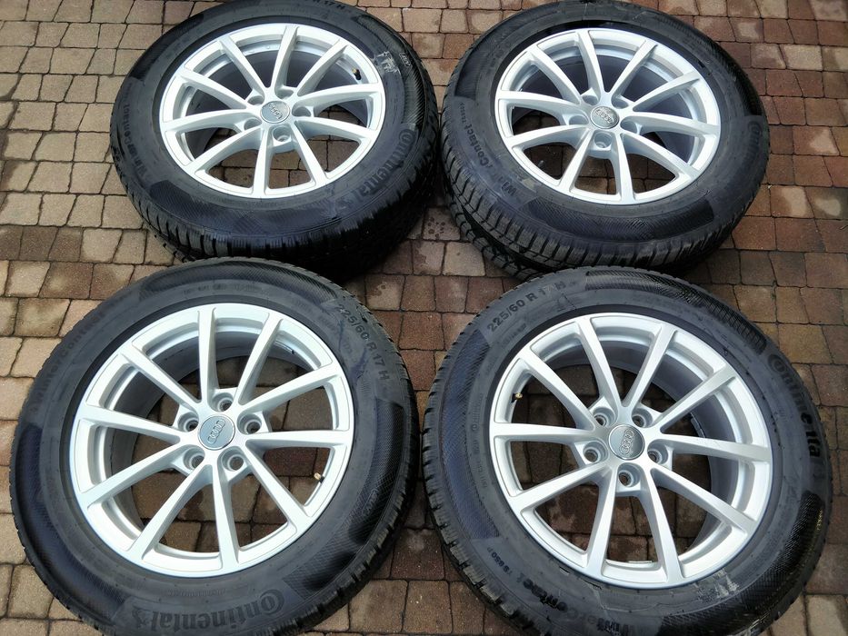 3433. Koła zimowe Audi A6 C8 oryginalne 5x112 ET36 225/60/17 2021r