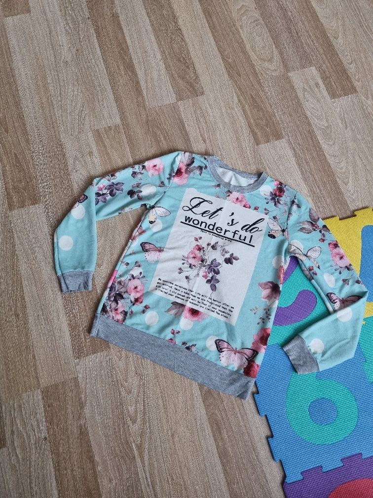 Bluza w kwiaty M