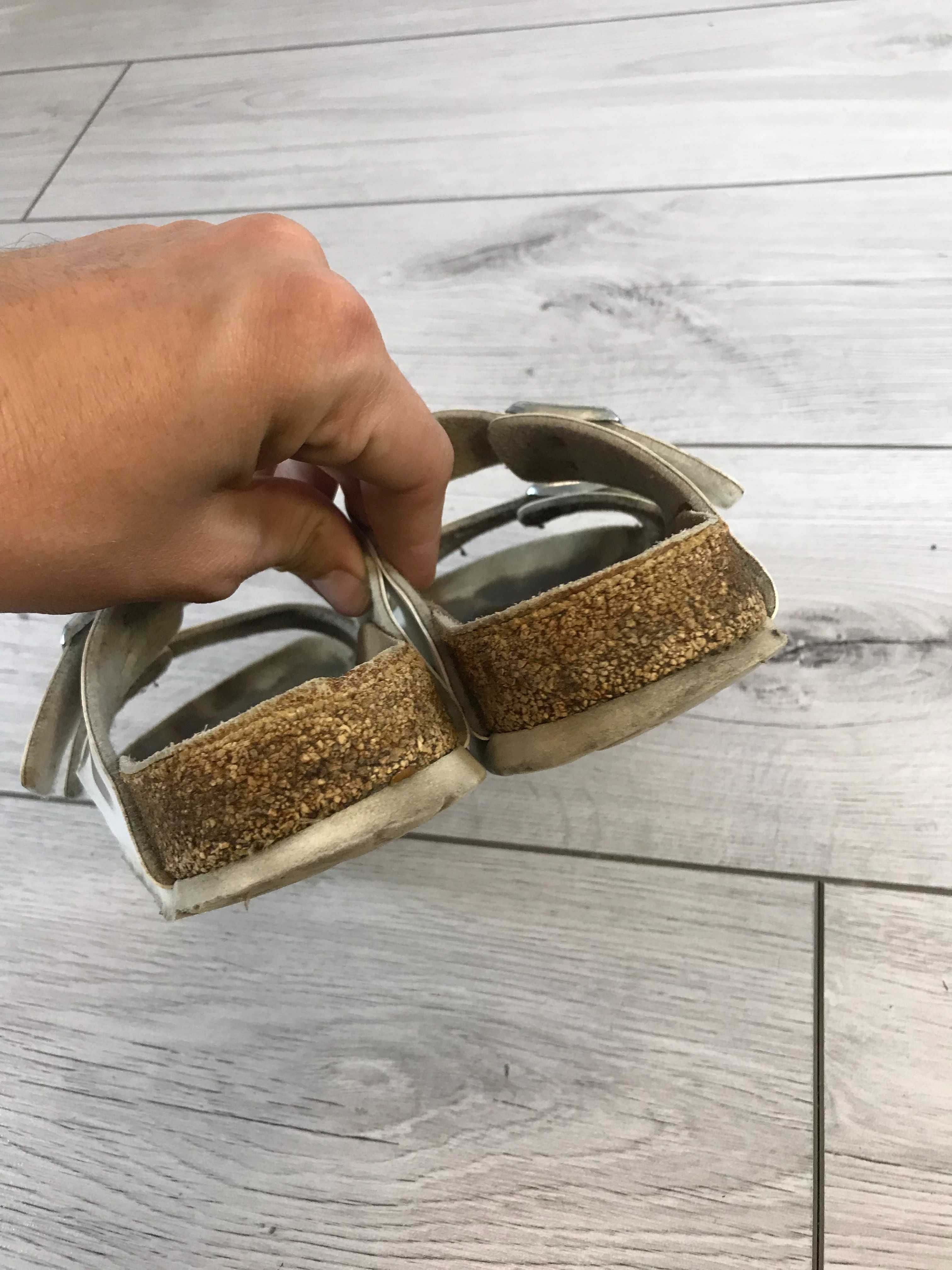 Skórzane klapki Birkenstock Arizona rozm. 37