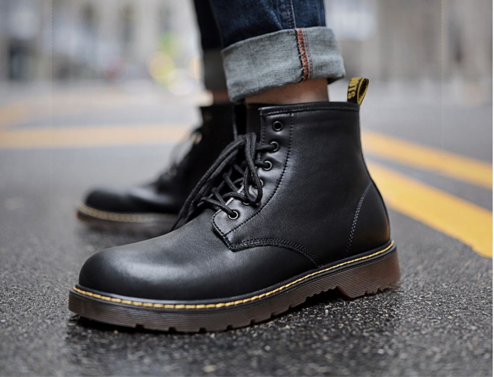 Botki glany workery 6 dziurek gotyckie punk unisex Dr Martin