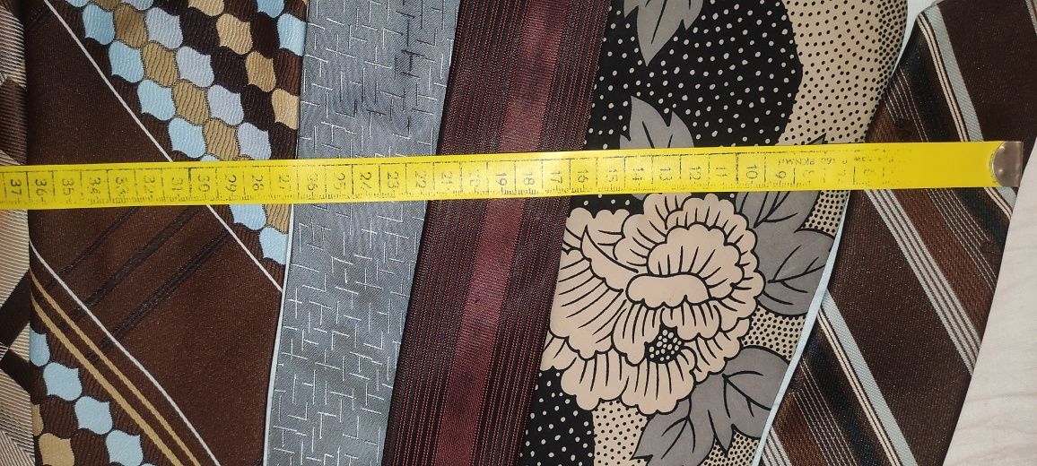 Krawat krawaty PRL stare lata 80 90 vintage retro oldschool