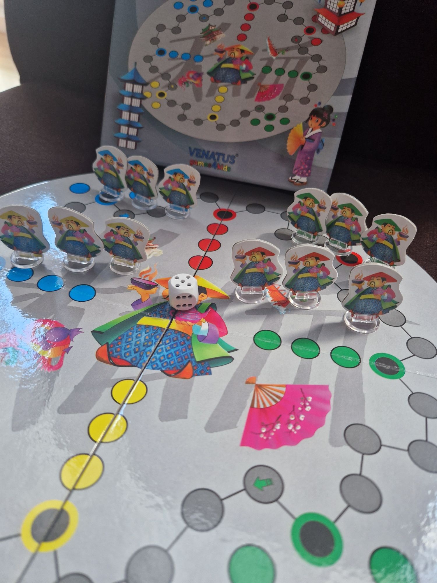 Gra Chińczyk+Puzzle Kolejkowe Abecadło