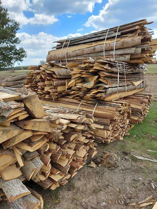 Zrzyny Tartaczne Opał Drewno Kominkowe Suche Sezonowane Transport