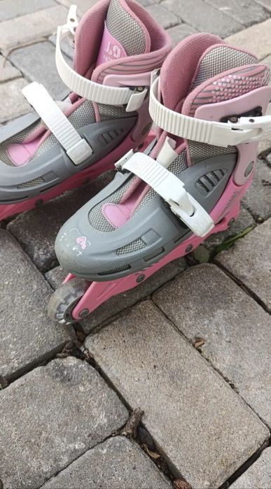 Patins de menina ajustaveis