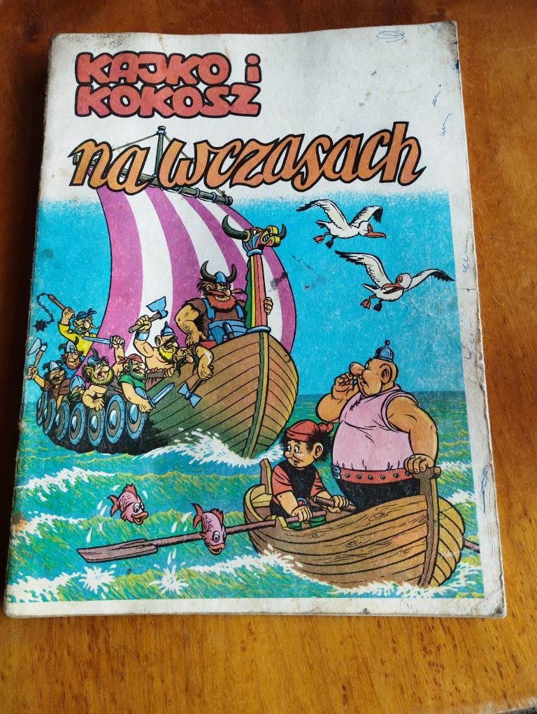 Komiks  Kajko i kokosz na wczasach 1983