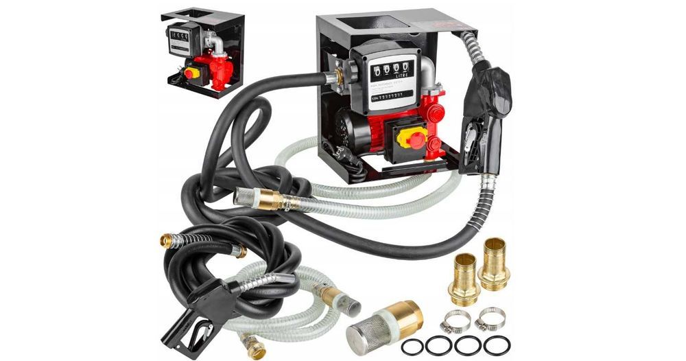 POMPA PALIWA Elektryczna 60l/min Sterowanie Nowa 1850W Paliwowa