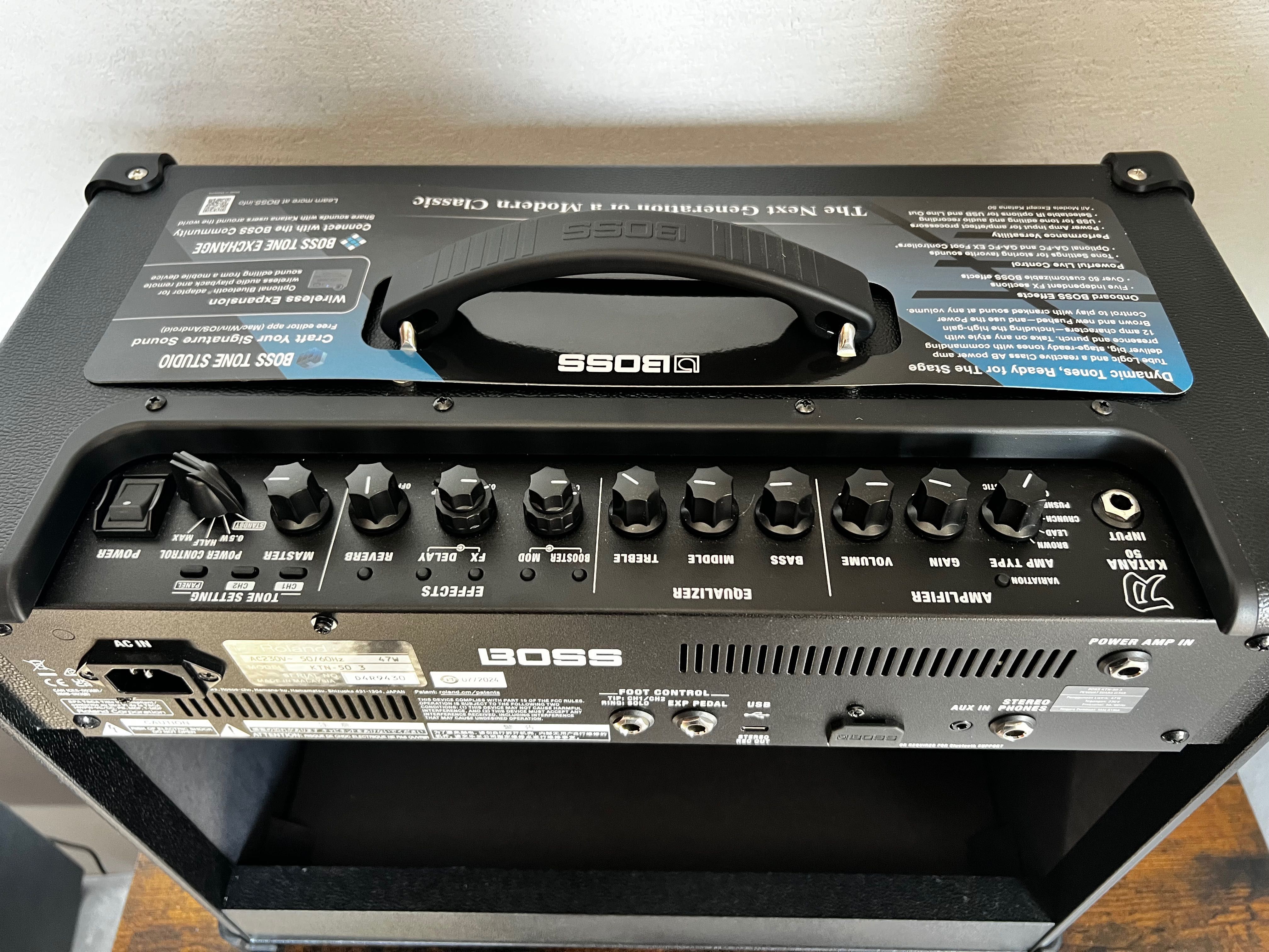 BOSS KATANA 50 mk III gen 3 wzmacniacz gitarowy combo