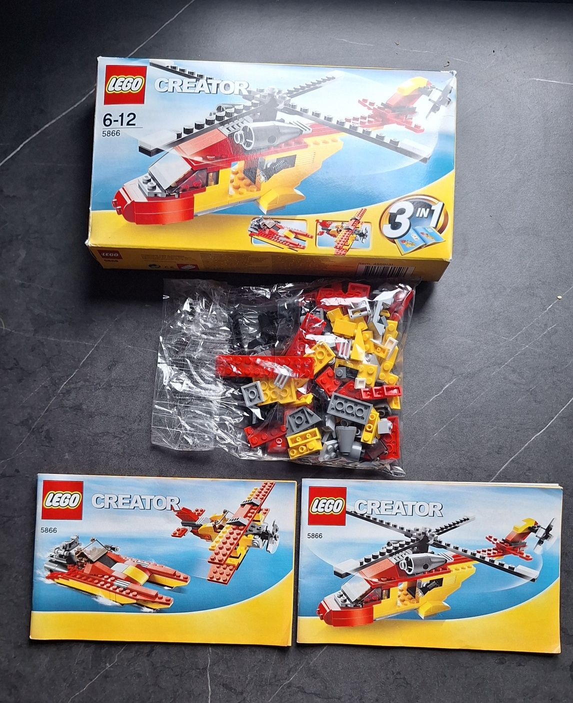 Lego 5866 Creator 3w1 Helikopter ratunkowy