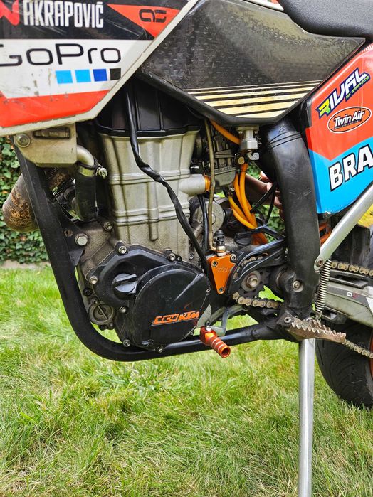 KTM EXC-R 530 supermoto - zarejestrowany na A2