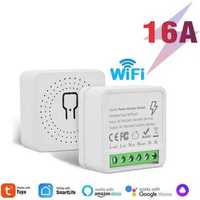 Wi-Fi реле, смарт-выключатель умный, Tuya Smart Life,Smart Home, 16A