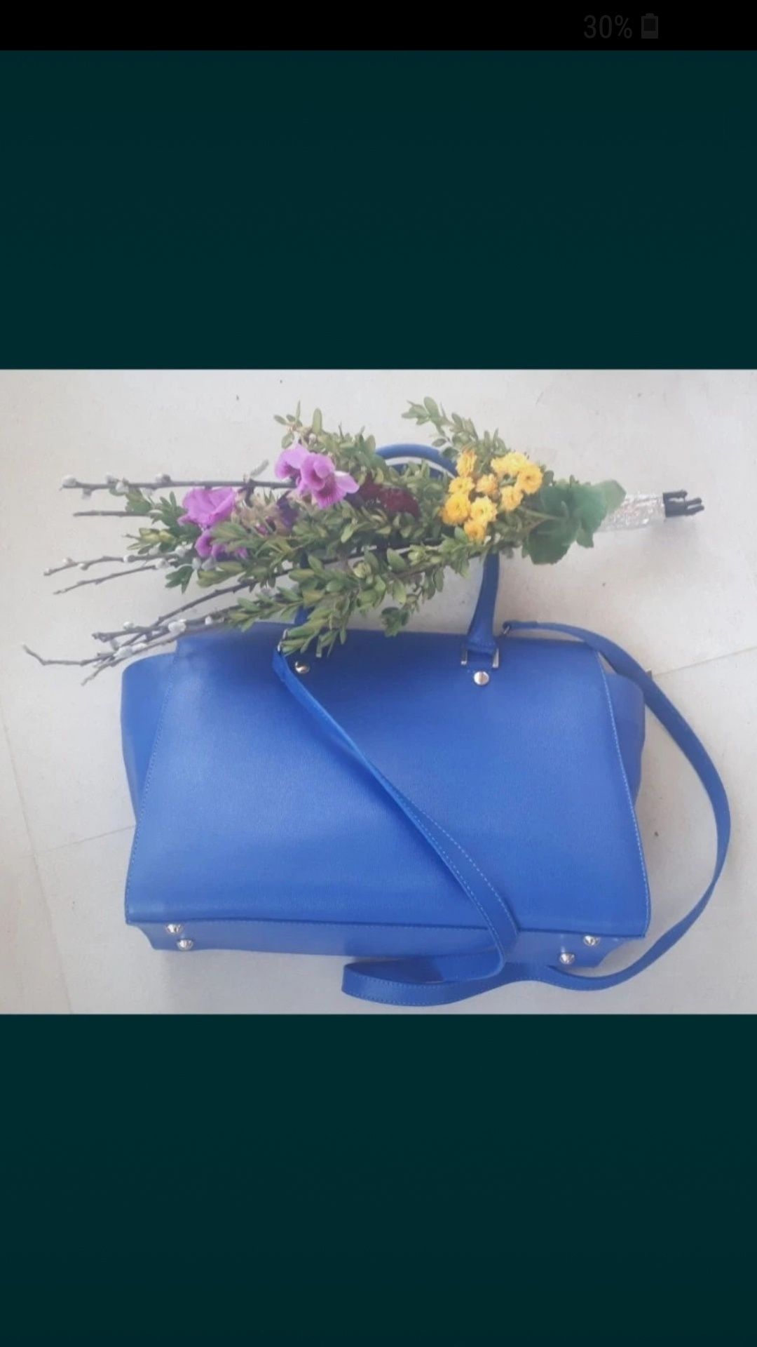 New bought in italy blue bag