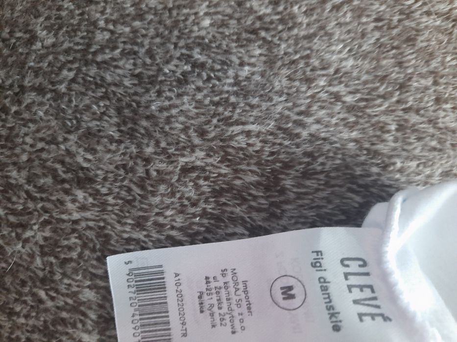 Figi damskie białe