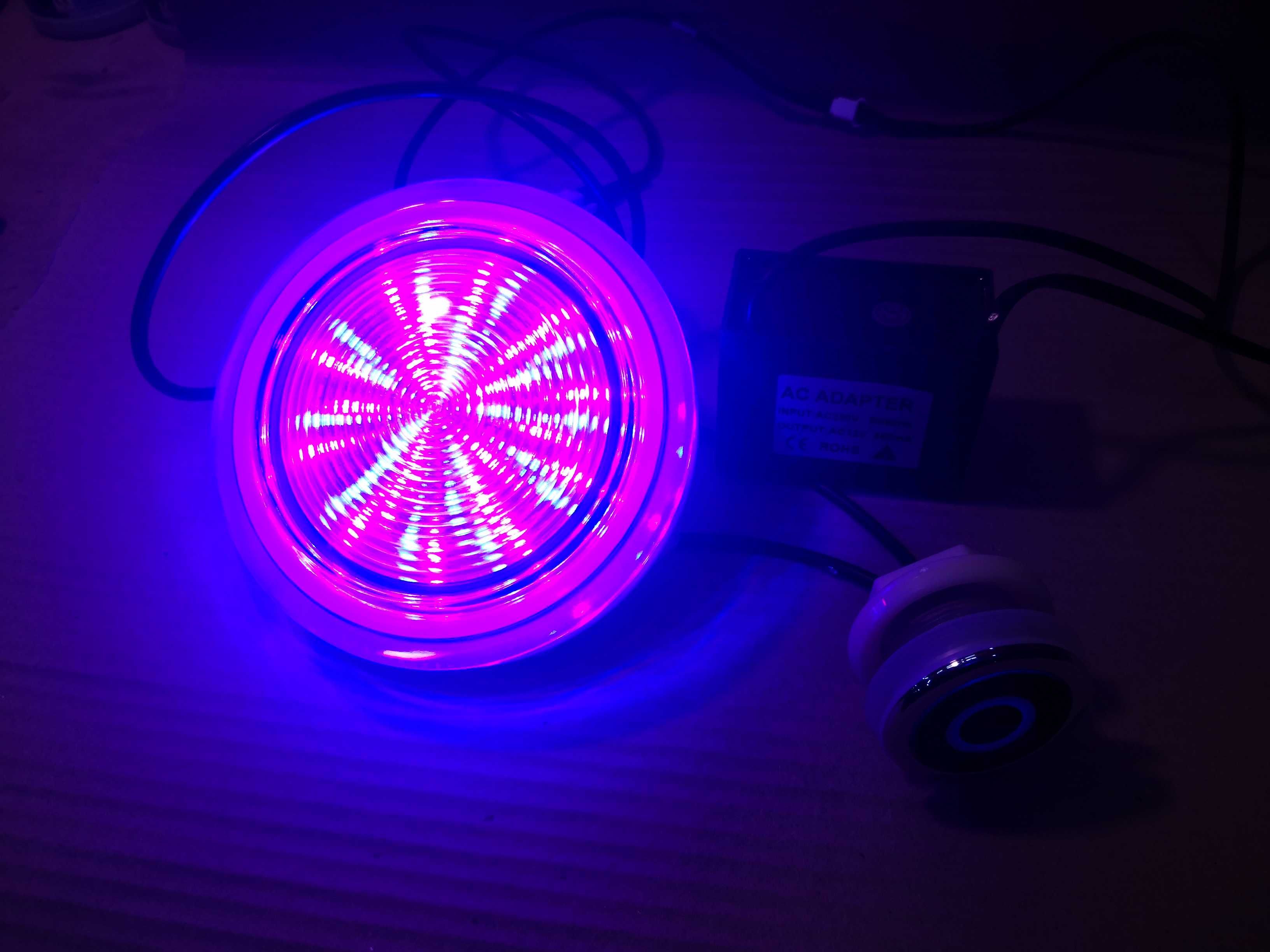 Lampa podwodna led 12 cm jacuzzi wanna basen