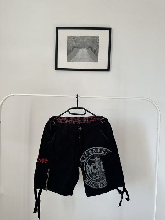 Szorty AC/DC bojówki