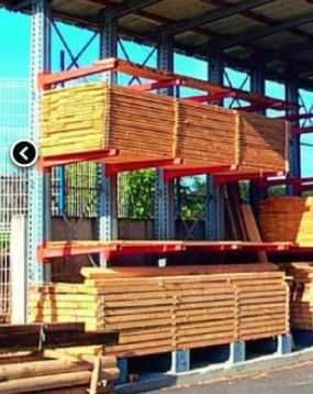 Regał wspornikowy magazynowy ocynk H=6m ramie 2m Cantipro