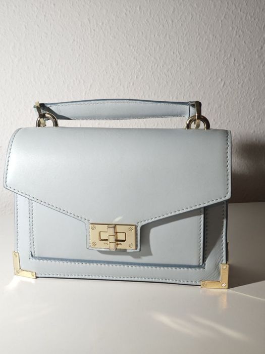 Шкіряна Сумка The Kooples Emily Блакитна