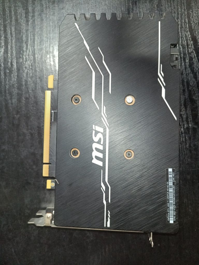 Продам повністю робочу відеокарту MSI Geforce GTX 1660 Ti VENTUS